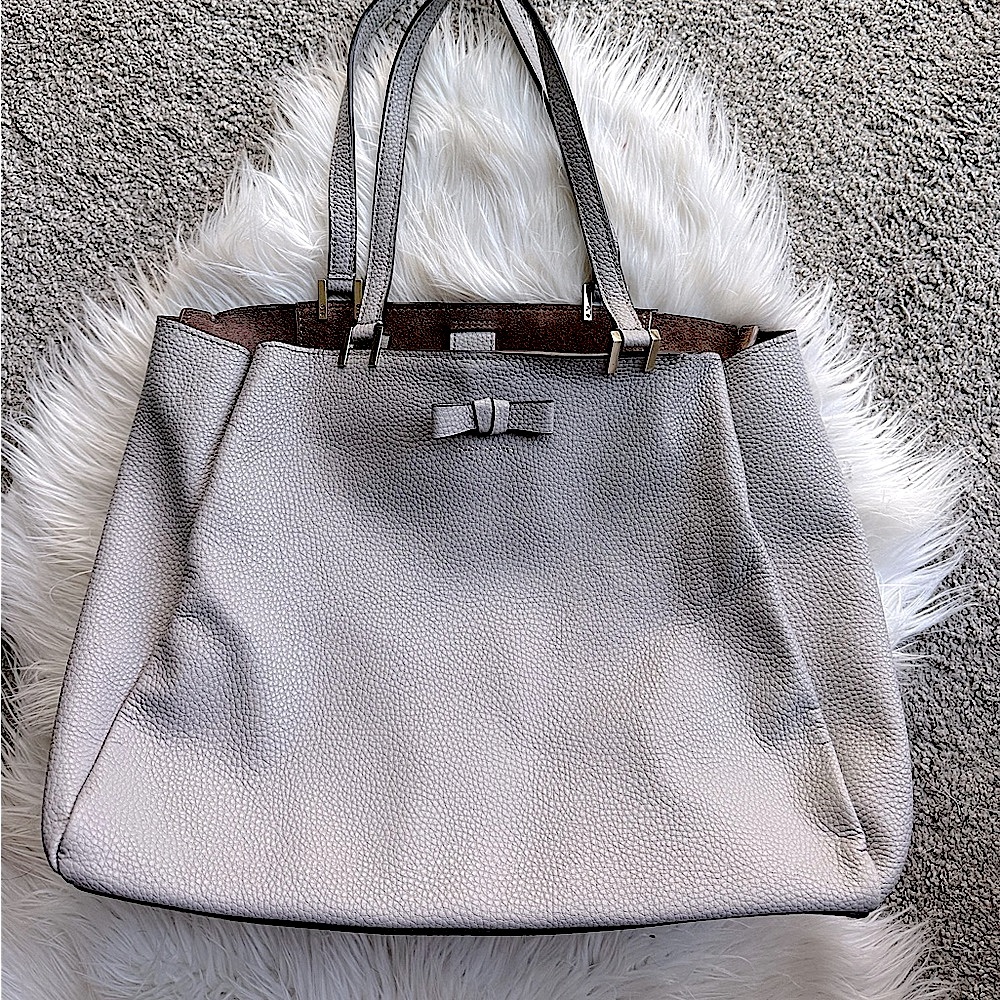 Kate Spade Nell Pershing Street Pebble Leather Tote Bag EUC